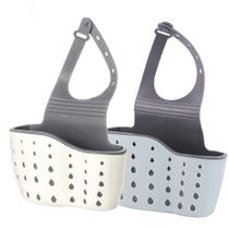 Suporte de esponja Sink Caddy EC ELEGANTCHARM em plástico de silicone