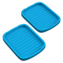 Suporte de esponja ZAPPOWARE Silicone 2 peças azul