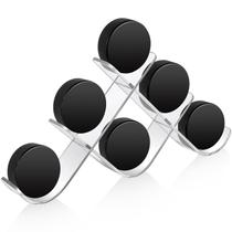 Suporte de exibição acrílico de 6 discos para suporte transparente de hóquei Suporte de exibição acrílico de 6 discos para suporte transparente de hóquei