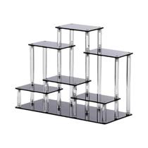 Suporte De Exibição Acrílico Transparente Para Bonecas, Brinquedos, Cosméticos, Sobremesas,