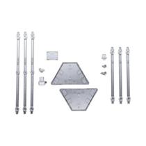 Suporte De Exibição De Armas Para Modelos De Mobile Suit 1/144 1/100, Funil DDB, Canhão Flutuante