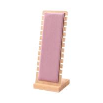 Suporte De Exibição De Joias De Bambu Rosa, Colar, Pulseira, Cavalete, Placa De Suporte Para