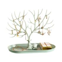 Suporte De Exibição De Joias Em Forma De Chifre Para Brincos, Colares, Anéis, Organizador De