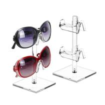 Suporte de exibição de óculos MOOCA Premium Acrylic 2 Frames Holder