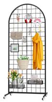 Suporte de exibição de painel de parede Grid VGMIu 60x160cm Black Metal Suporte de exibição de painel de parede Grid VGMIu 60x160cm Black Metal