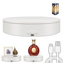 Suporte de exibição giratório ComXim 360 Motorizado 20cm Branco