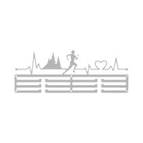 Suporte De Exibição Para Medalhas De Parede Em Ferro Forjado Para Futebol, Corrida, Ginástica,