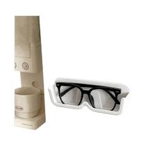 Suporte De Exibição Para Óculos De Sol Montado Na Parede Sem Perfuração, Caixa De Armazenamento De