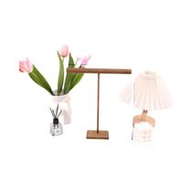 Suporte De Exibição Para Relógios E Pulseiras De Joias De Madeira, Suporte Duro Em Forma De T Para