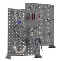 Suporte de exibição Pegboard TORACK Metal 30x40cm para exposições de artesanato