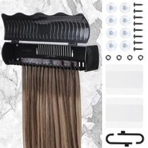 Suporte de extensão de cabelo IDN BEAUTY para modelar preto