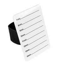 Suporte de extensão de cílios Ferramentas de bandeja de paletes de mão com tira de bandeja de alça de pulso Tamanho único para a maioria dos suportes de extensão de cílios