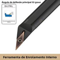Suporte De Ferramenta De Torneamento Interno Para Barra De Corte De Torno CNC Com Inserts VCMT VCGT