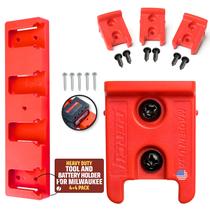 Suporte de ferramentas e baterias para ferramentas Milwaukee 18V - PERCH Suporte de ferramentas e baterias para ferramentas Milwaukee 18V - PERCH