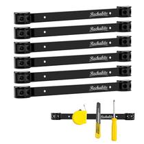 Suporte de ferramentas magnéticas Strip Set Rechabite 6x30cm preto