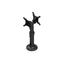 Suporte de ferro para 1 monitor/tv ou 2 monitor/tv para telas de 10 a 32 polegadas supermercado consultorios atendimento