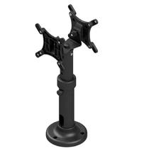 Suporte de ferro para 1 ou 2 monitores/tv para telas de 10 a 32 polegadas supermercado consultorios atendimento