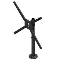 Suporte de ferro para monitor tv de mesa sobrepor para tela de 10 a 55 polegdas