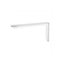 Suporte de Ferro Para Prateleira 20 X 45 Cm Branco
