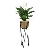 Suporte de Ferro para Vaso Tripé Plantas Kit Jardinagem Reforçado