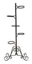 Suporte De Ferro Para Vasos De Chão 5 Argolas Jardim Vertical Suporte De Ferro Para Vasos De Chão 5 Argolas Jardim Vertical