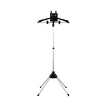Suporte De Ferro Telescópico Ajustável Para Passar Roupa a Vapor 85-160cm Dobrável