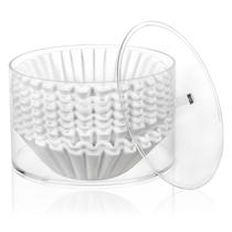 Suporte de filtro de café Pehud Acrílico com tampa transparente