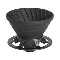 Suporte De Filtro De Café Portátil E Dobrável Em Silicone, Funil Reutilizável Para Chá, Copo De Bolo