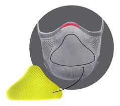 Suporte de filtro para máscara fiber knit