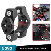 Suporte De Fixação Para Guidão De Moto Com LED, Farol De Neblina E Pisca-Pisca, Abraçadeira De Suporte De Fixação Para Guidão De Moto Com LED, Farol De Neblina E Pisca-Pisca, Abraçadeira De