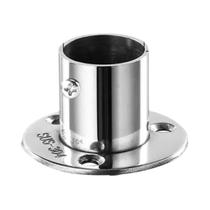 Suporte De Flange Para Varão De Armário Em Aço Inoxidável 19-32mm, 2 Peças, Suporte Para Cabide De