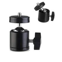 Suporte De Flash LED Para Câmeras DSLR E DV Com Cabeça Esférica, Trava E Adaptador De Montagem Para Suporte De Flash LED Para Câmeras DSLR E DV Com Cabeça Esférica, Trava E Adaptador De Montagem Para