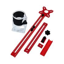 Suporte De Fresagem De Alumínio 9-61cm 3 Em 1 Para Cortes Circulares Em Trabalhos De Madeira E