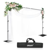 Suporte de Fundo EMART 2,6m x 3m - Base Plana de Aço