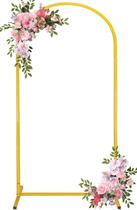 Suporte de fundo Fivenl Arch 180 cm Balloon Arch Gold Metal Suporte de fundo Fivenl Arch 180 cm Balloon Arch Gold Metal