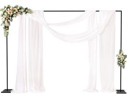 Suporte de Fundo Fomcet Heavy Duty 2m x 3m com Arco de Metal e Base