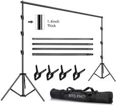 Suporte de fundo para estúdio de vídeo fotográfico HYJ-INC Heavy Duty 10 x 10 pés