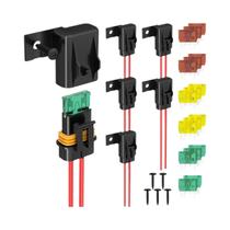Suporte De Fusível De Lâmina ATC ATO À Prova d'Água 12V 12 Gauge 20 Amp 30 Amp 40 Amp Fusível Inline Suporte De Fusível De Lâmina ATC ATO À Prova d'Água 12V 12 Gauge 20 Amp 30 Amp 40 Amp Fusível Inline