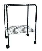 Suporte de gaiola para pássaros YML 4924BLK preto para gaiolas de 20x16 polegadas
