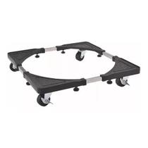 Suporte De Geladeira/Maquina De Lavar E Fogão Inox Rodinhas