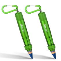 Suporte de giz de cera Gscocl Lumber para 1/2 rodada ou verde hexagonal, pacote com 2 unidades