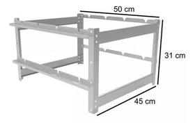 Suporte de grelha Inox Para Churrasqueira
