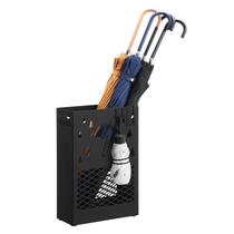 Suporte de Guarda-Chuva SONGMICS Retangular - Metal com Bandeja Coletora Preta