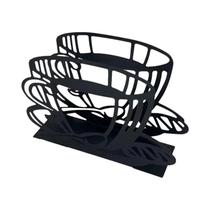 Suporte De Guardanapo Borboleta De Aço Inoxidável Preto Dispensador De Guardanapo De Mesa Para