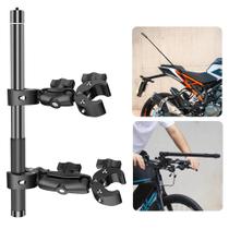 Suporte de guidão de motocicleta + bastão de selfie invisível de 67 cm para insta360 X4/X3/X2/XONE/GO2/3 Suporte de guidão de motocicleta + bastão de selfie invisível de 67 cm para insta360 X4/X3/X2/XONE/GO2/3