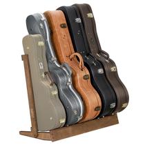 Suporte de guitarra Augioth Multi Wood para 5 acústicos/elétricos/baixos