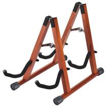 Suporte de Guitarra DOMMI A-Frame de Madeira - Para Várias Guitarras Suporte de Guitarra DOMMI A-Frame de Madeira - Para Várias Guitarras