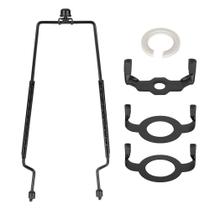 Suporte de harpa para abajur ALUCSET ajustável 22-30 cm com conversor
