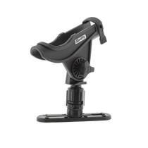Suporte de haste Baitcaster Scotty 282 -BK com cabeça de engrenagem e esteira Suporte de haste Baitcaster Scotty 282 -BK com cabeça de engrenagem e esteira