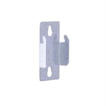 Suporte de haste de cortina Kenney Silver Lockseam Double